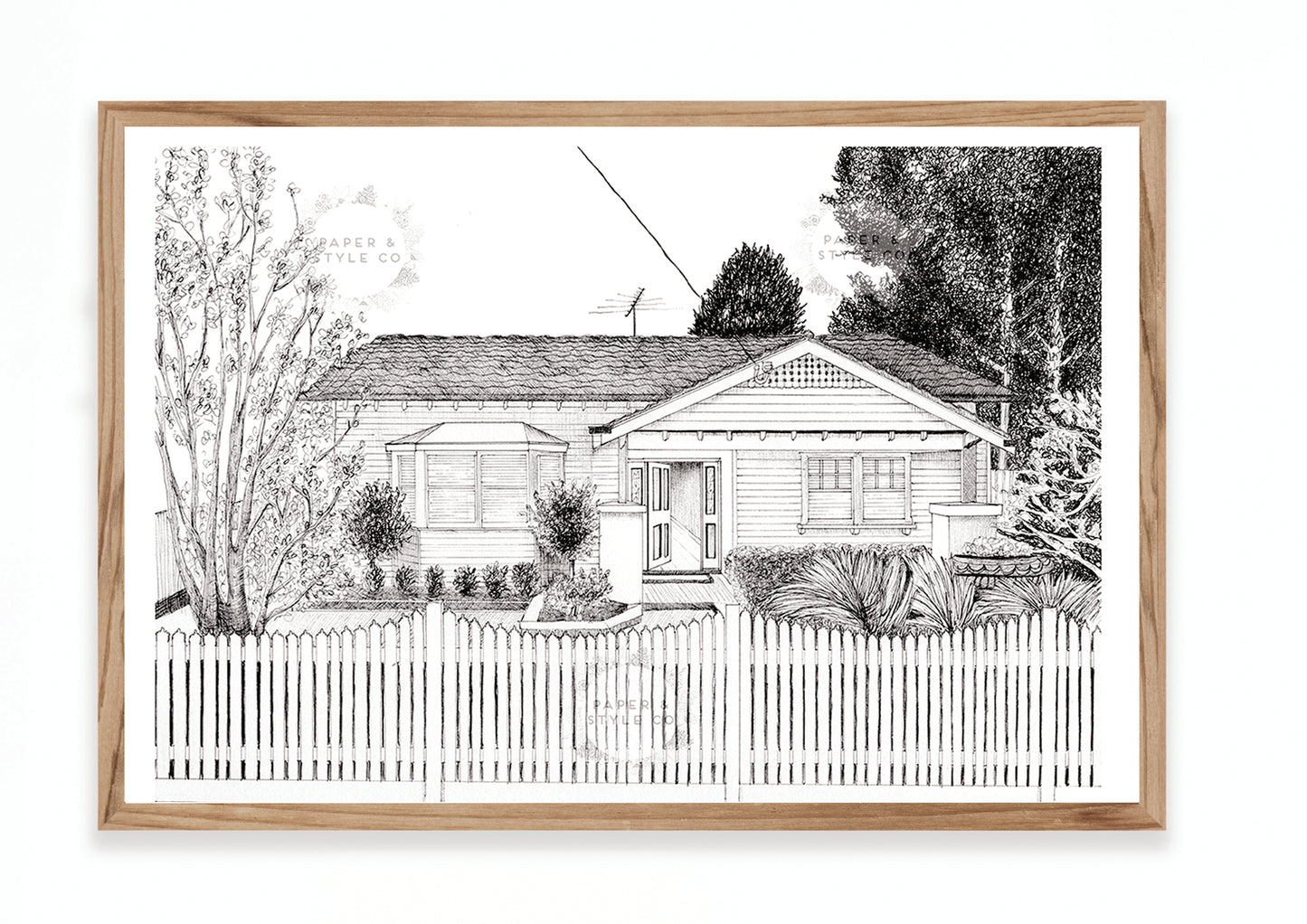 CUSTOM HOME ILLUSTRATIONS